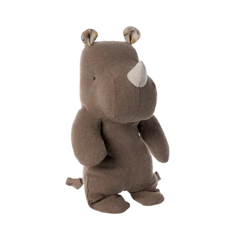 Maileg, Safari friends, Næsehorn, Lille, Chokolade 16-3601-01-Maileg-Minlillebutik.dk