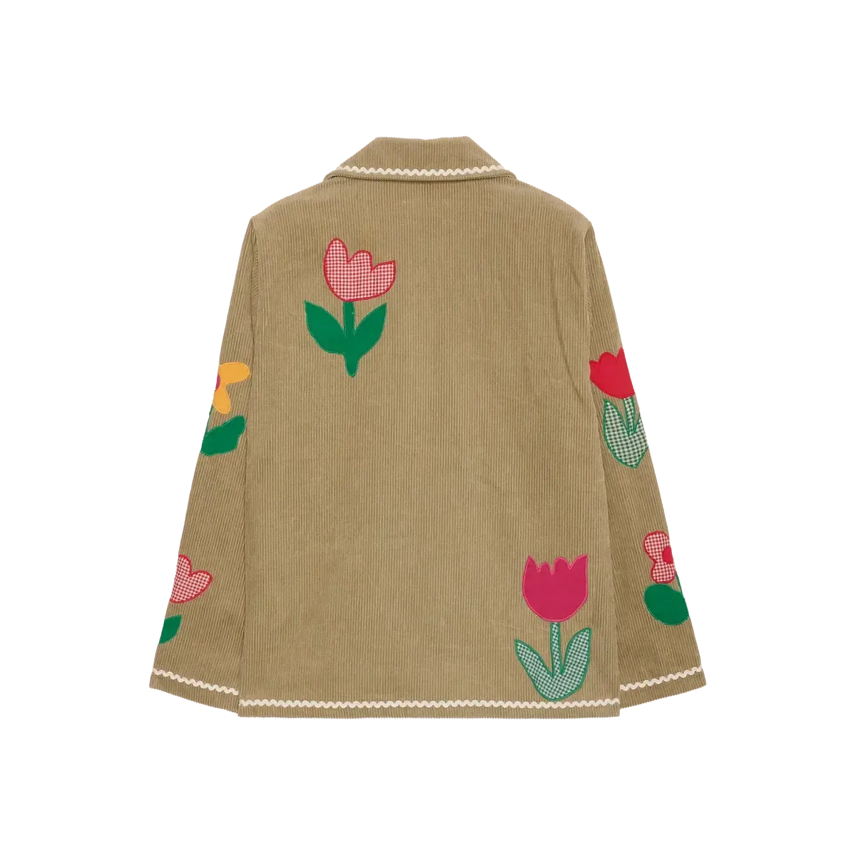 Sissel Edelbo, Twiggy Jacket, Leftover Fabric Tulip-Sissel Edelbo-Minlillebutik.dk