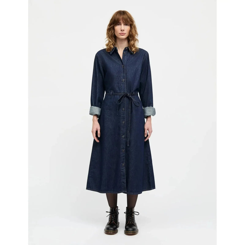 Mads Nørgaard, Cosy Denim Svanil Dress-Minlillebutik.dk-Minlillebutik.dk