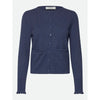 Rosemunde, Dahlia LS O-Neck cardigan, Insignia Blue-Rosemunde-Minlillebutik.dk