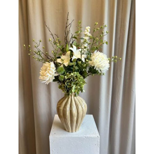 Barbara, Hortensia, Grøn H 65 cm-Barbara-Minlillebutik.dk