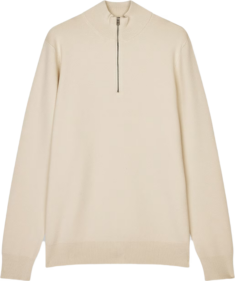 Mads Nørgaard, Urban chase Half Zip Knit, Rainy Day-Mads Nørgaard-Minlillebutik.dk