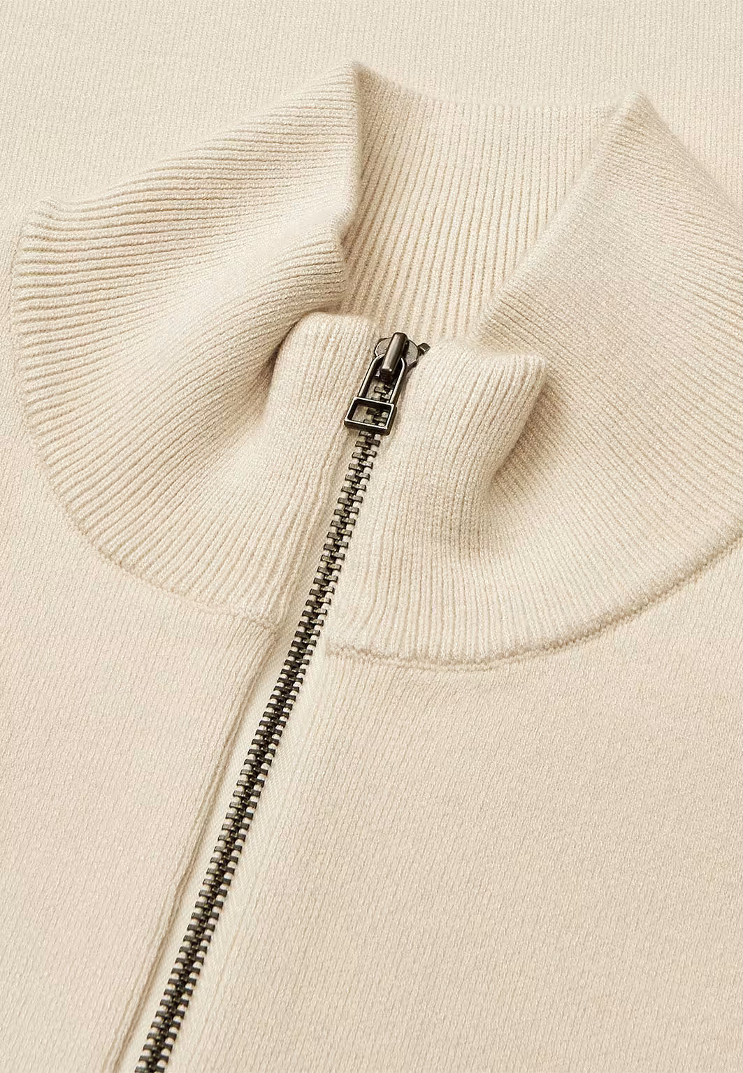 Mads Nørgaard, Urban chase Half Zip Knit, Rainy Day-Mads Nørgaard-Minlillebutik.dk