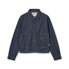 Mads Nørgaard, Cosy Denim Solar Jacket, Dark Indigo-Mads Nørgaard - Dame-Minlillebutik.dk