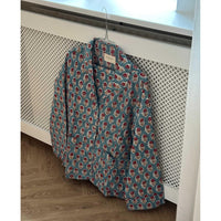 Sissel Edelbo, Nuit Pyjamas Set, Dusty Blue-Sissel Edelbo-Minlillebutik.dk