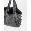 Beck Söndergaard, Washed Denima Laurel Bag, Stonewash Grey-Beck Søndergaard-Minlillebutik.dk