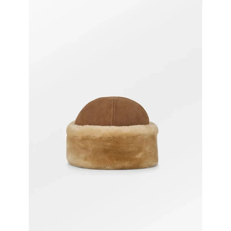 Beck Söndergaard, Doha Shearling Hat, Emperador Brown-Beck Søndergaard-Minlillebutik.dk