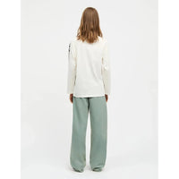 Mads Nørgaard, Cotton Jersey Jerry Tee LS, Snow white-Mads Nørgaard - Dame-Minlillebutik.dk