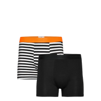 Mads Nørgaard x JBS of Denmark, 2-pack tights, Boxershorts, Orange/black-Mads Nørgaard x JBS-Minlillebutik.dk