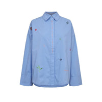 Nümph, Nujuana Shirt, Hydrangea-Nümph-Minlillebutik.dk