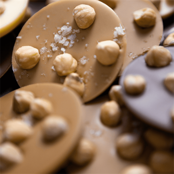 Aalborg Chokoladen, Karamelliseret nødde-tærte m/hasselnødder 903021-Delikatesse-Minlillebutik.dk