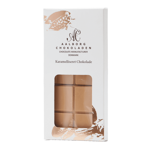 Aalborg Chokoladen, Karamelliseret pladechokolade, 30118-Delikatesse-Minlillebutik.dk