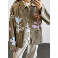 Sissel Edelbo, Twiggy Jakke, Sand-Sissel Edelbo-Minlillebutik.dk