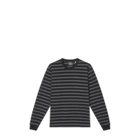 Mads Nørgaard, Cotton Jersey Stripe Frode Tee LS, Asphalt/Black-Mads Nørgaard - Herre-Minlillebutik.dk