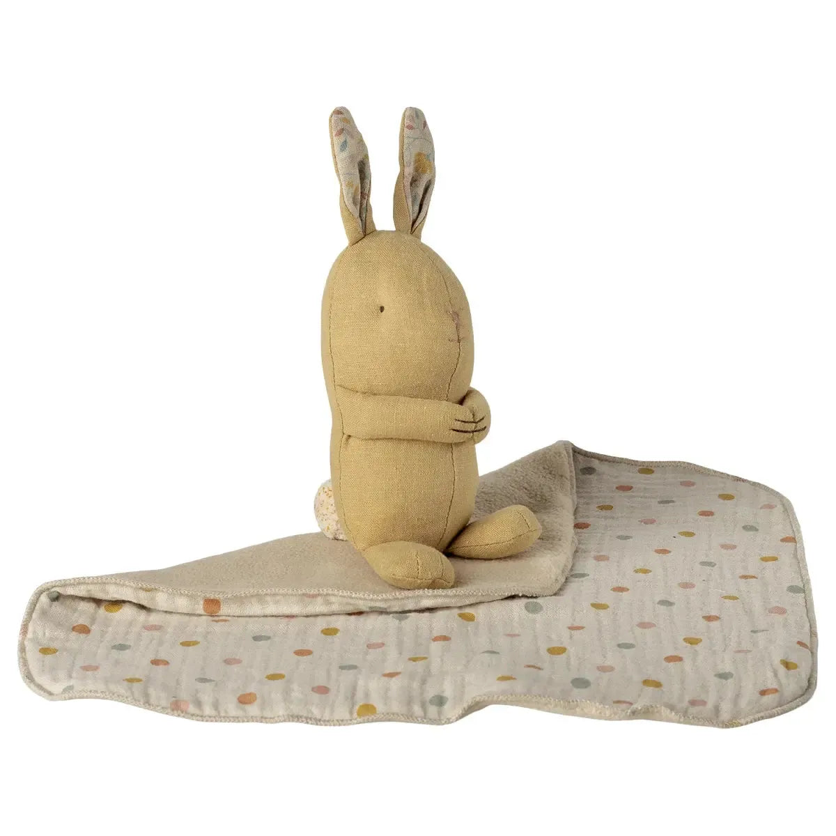 Maileg, Lullaby friends, Kanin, Mini, Cremegul 16-6972-01-Maileg-Minlillebutik.dk