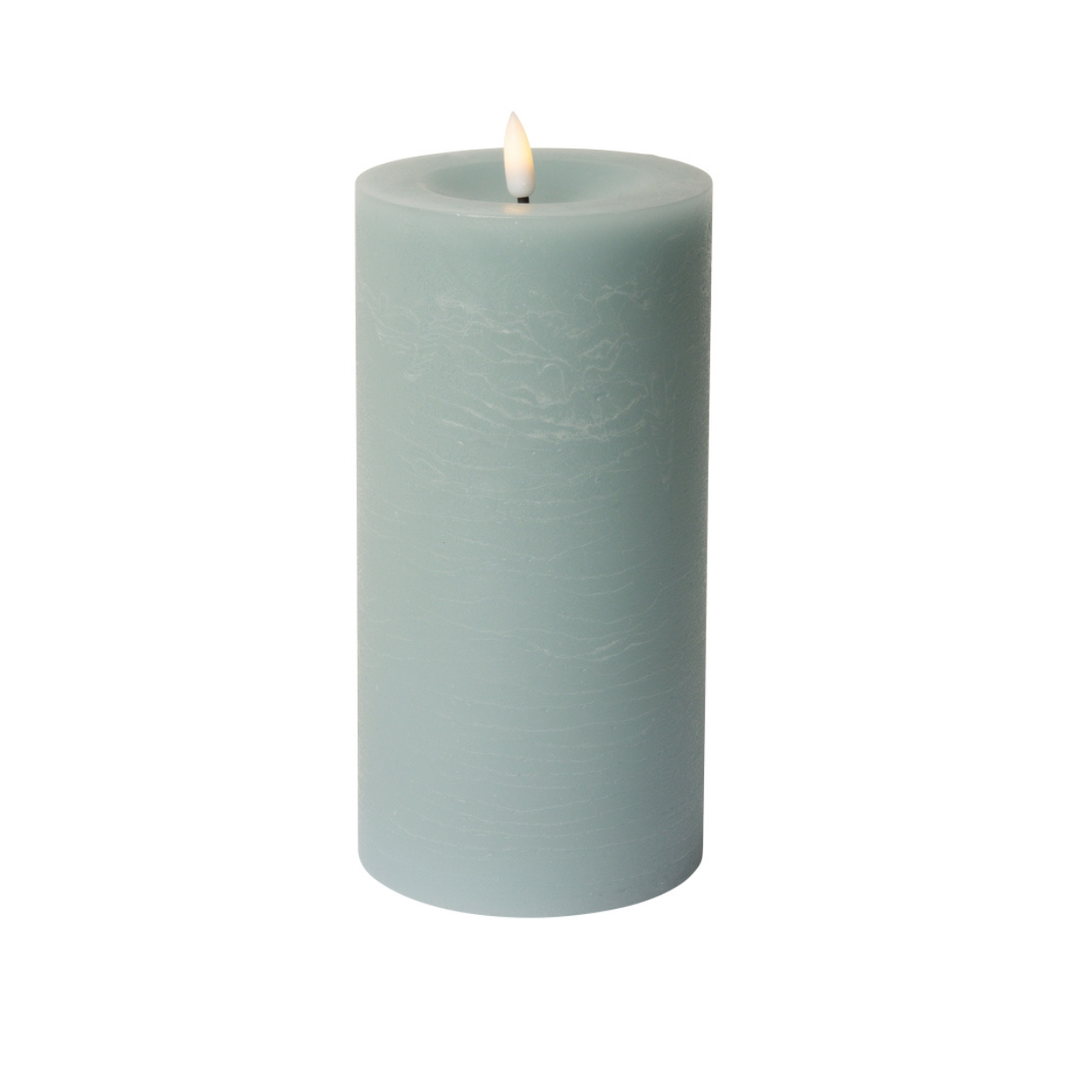 C'est Bon, Led Bloklys, Rustik, Lys Mint, Stor-C'est Bon-Minlillebutik.dk