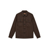 Mos Mosh Gallery, MMGMatteo Soft Overshirt, Chocolate Brown-Mos Mosh Gallery-Minlillebutik.dk