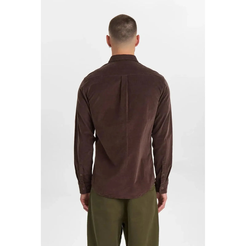 Anerkjendt, Akleif Solid Cord Shirt, Mulch-Anerkjendt-Minlillebutik.dk