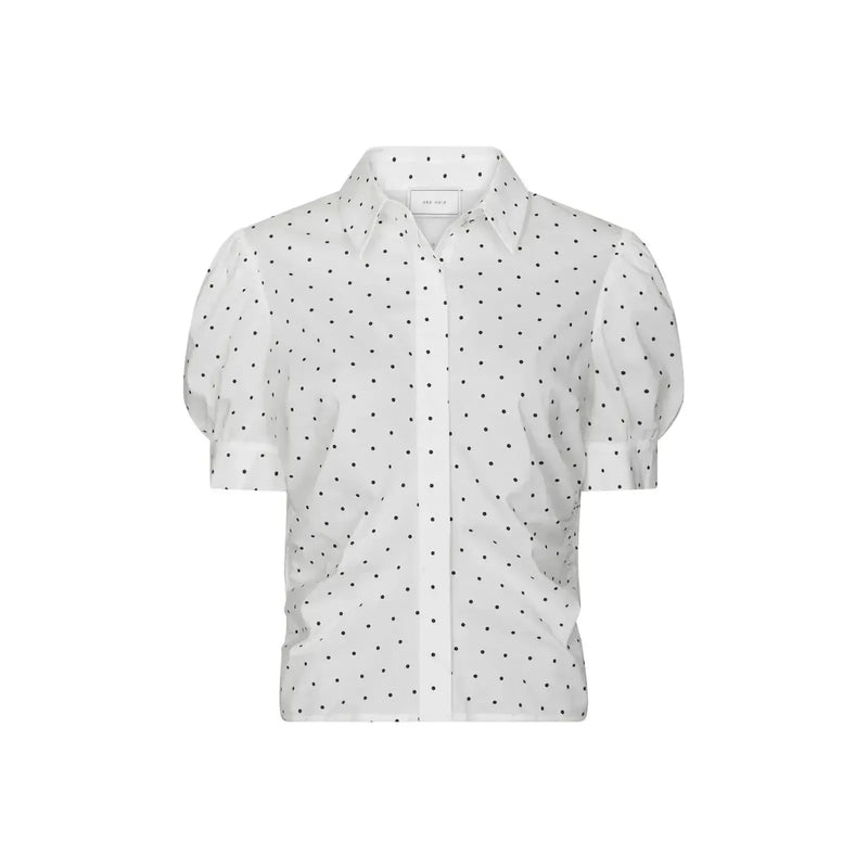 Neo Noir, Frannie Dot Shirt, Off White-Neo Noir-Minlillebutik.dk