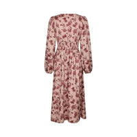 Neo Noir, Jellie Print Dress, Dusty Rose-Neo Noir-Minlillebutik.dk