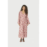 Neo Noir, Jellie Print Dress, Dusty Rose-Neo Noir-Minlillebutik.dk