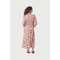 Neo Noir, Jellie Print Dress, Dusty Rose-Neo Noir-Minlillebutik.dk