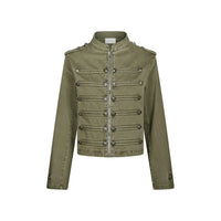 Neo Noir, Sivena Denim Jacket, Army