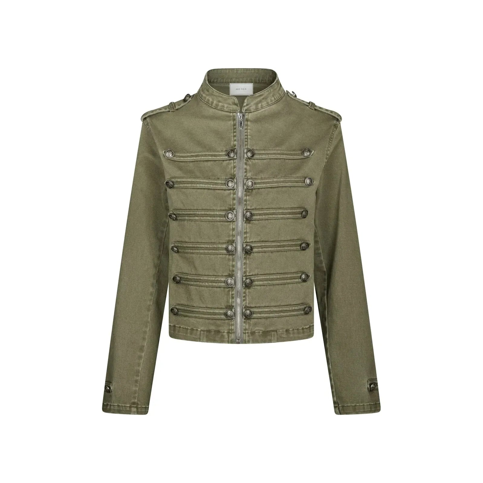 Neo Noir, Sivena Denim Jacket, Army