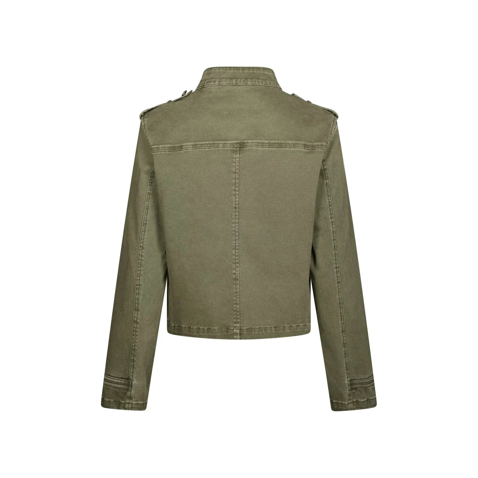 Neo Noir, Sivena Denim Jacket, Army