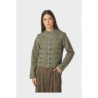 Neo Noir, Sivena Denim Jacket, Army