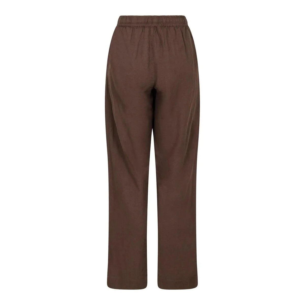 Neo Noir, Sonar Linen Pants, Dark Brown-Neo Noir-Minlillebutik.dk