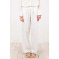 Neo Noir, Sonar Linen Pants, White-Neo Noir-Minlillebutik.dk