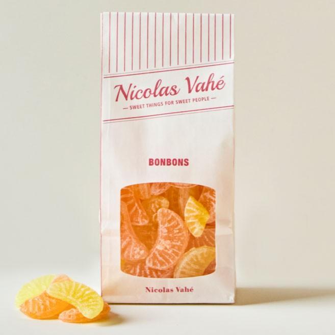 Nicolas Vahé, Bonbons, Appelsin, 150 g-Nicolas Vahé-Minlillebutik.dk