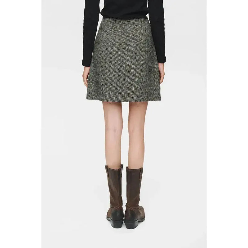Nümph, Nuavey Mini Skirt, Caviar-Nümph-Minlillebutik.dk