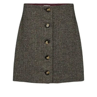 Nümph, Nuavey Mini Skirt, Caviar-Nümph-Minlillebutik.dk