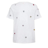 Nümph, Nushellpa T-Shirt, Bright White-Nümph-Minlillebutik.dk
