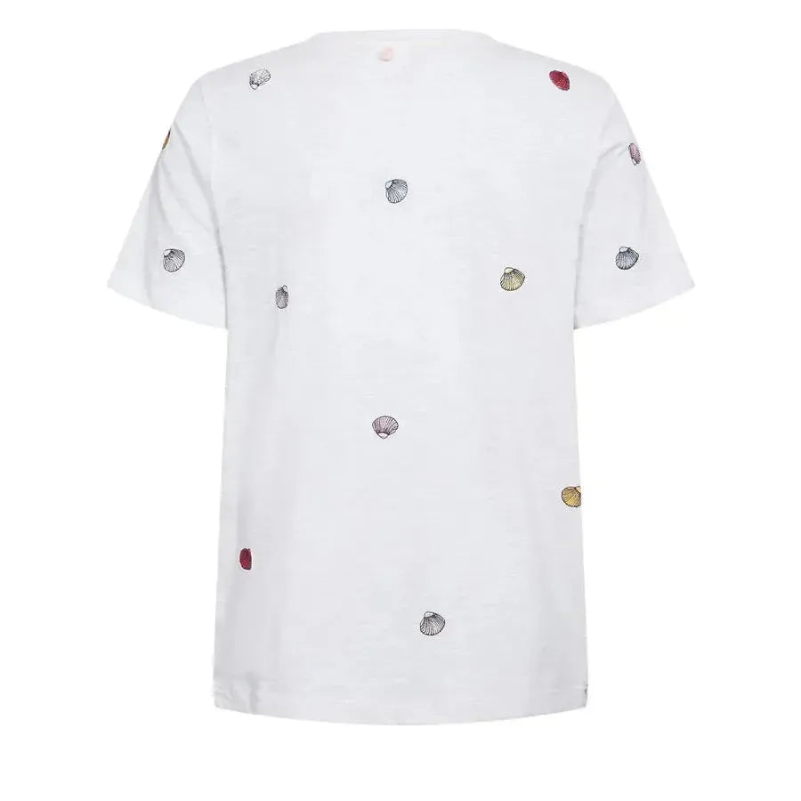 Nümph, Nushellpa T-Shirt, Bright White-Nümph-Minlillebutik.dk
