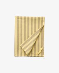 Nordal, RAFU viskestykke, stribet gul/beige