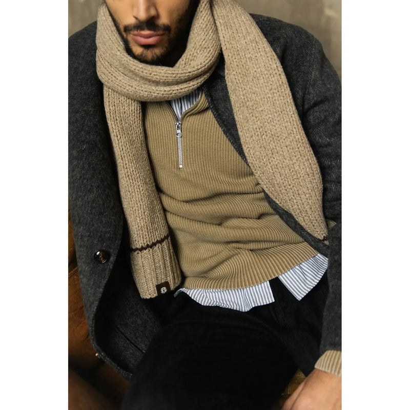 Mos Mosh Gallery, Knit Scarf, Ermine-Mos Mosh Gallery-Minlillebutik.dk