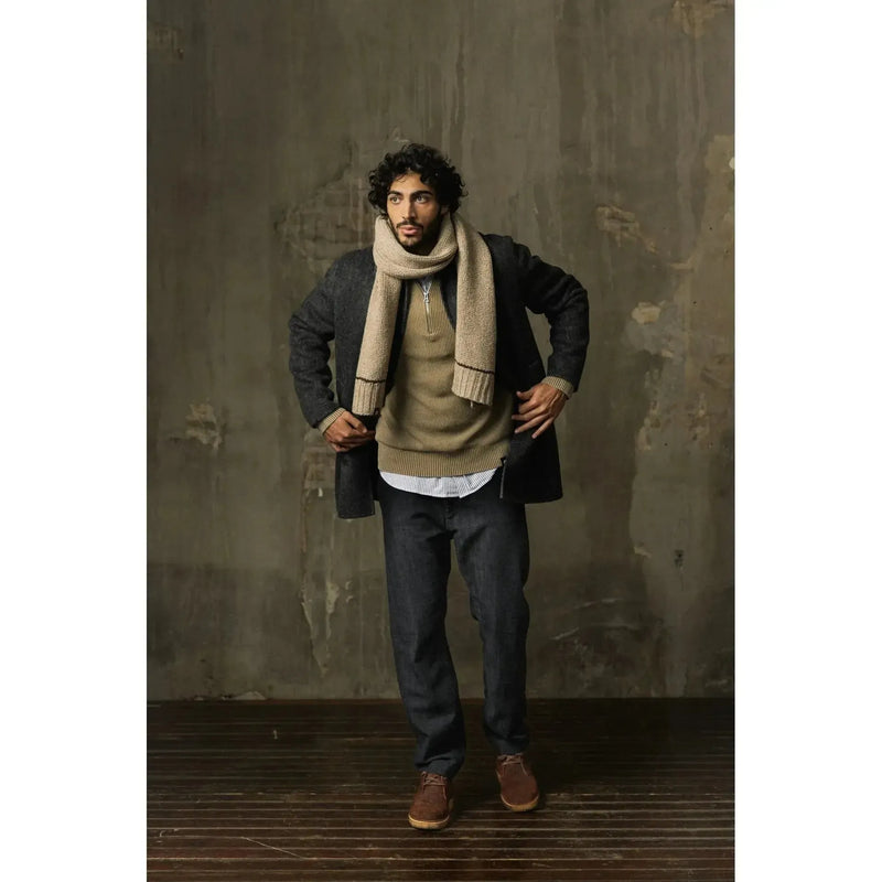 Mos Mosh Gallery, Knit Scarf, Ermine-Mos Mosh Gallery-Minlillebutik.dk