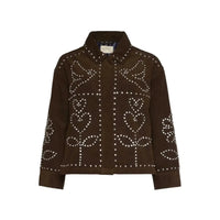 Sissel Edelbo, Emme Jacket, Brown-Sissel Edelbo-Minlillebutik.dk