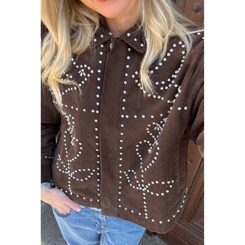 Sissel Edelbo, Emme Jacket, Brown-Sissel Edelbo-Minlillebutik.dk