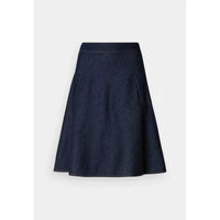 Mads Nørgaard, Cosy Denim Stelly Skirt, Dark Indigo-Mads Nørgaard - Dame-Minlillebutik.dk