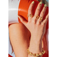 House of Vincent, Orb Chronicles onesize Ring, Gilded-House of Vincent-Minlillebutik.dk