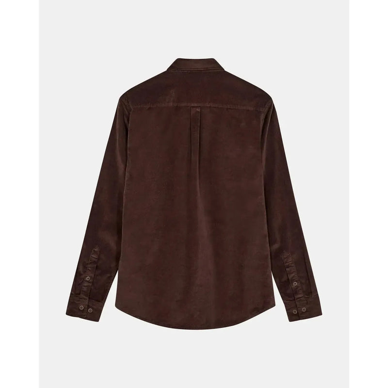 Anerkjendt, Akleif Solid Cord Shirt, Mulch-Anerkjendt-Minlillebutik.dk